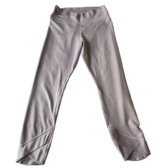 Nike Womens Yoga Wrap High Waist Leggings cj4215-516 Plum Chalk Barely Rose L - Picture 5 of 16